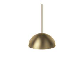 Závěsná lampa Aluna Ø38, matt brass plated iron