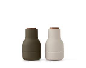 Mlýnky na sůl a pepř Bottle Small set 2ks, hunting green/beige