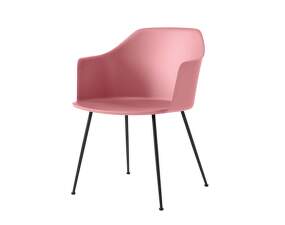 Židle Rely HW33 s područkami, black/soft pink
