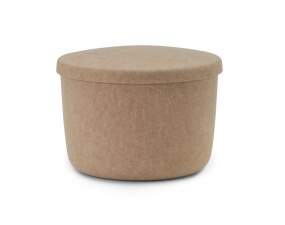 Pouf Hide Storage Small, sand