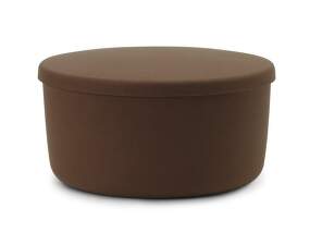 Pouf Hide Storage Large, brown