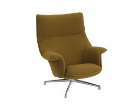 Křeslo Doze Lounge Chair, Hearth 8 / polished aluminum