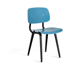 Židle Revolt, black / azure blue