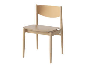 Jídelní židle Apelle Back Upholstery, beige/white oak