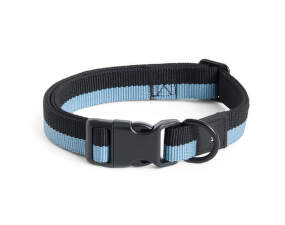 Obojek pro psa Dogs Collar Flat M/L, blue/black