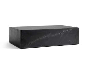 Konferenční stolek Plinth Low, Nero Marquina