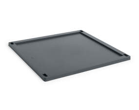 Plastové víko Colour Crate Square L, charcoal