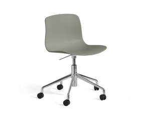 Židle AAC 50 Polished Aluminium, dusty green