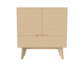Komoda New Mood, white oiled oak/white oiled oak