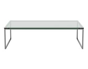 Konferenční stolek Como 60x120 low, glass/steel