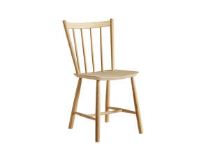 Židle J41, lacquered oak