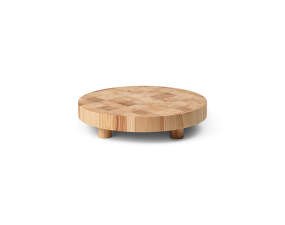 Prkénko Chess Cutting Board Round Small