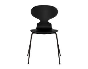 Židle Ant 3101 lacquered, black / black