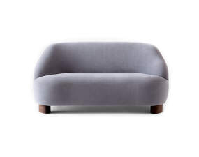 Sofa Margas LC3, oiled walnut/Gentle 133