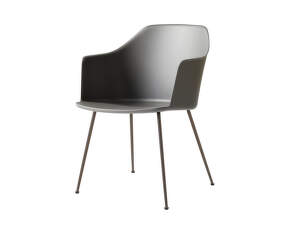 Židle Rely HW33 s područkami, bronzed/stone grey