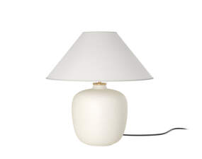 Stolní lampa Torso 37, sand/off white