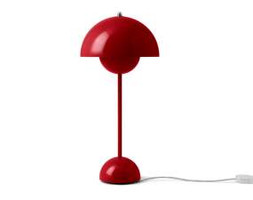 Stolní lampa Flowerpot VP3, vermilion red