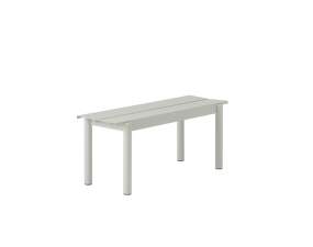 Lavice Linear Steel Bench 110 cm, grey