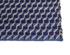 Koberec Channel 60x200 cm, blue / white