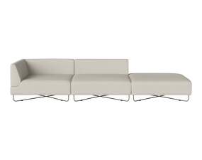 3-místná sofa Orlando open end right, Ascot beige