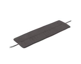 Textilní podsedák Linear Steel Bench 110, dark grey