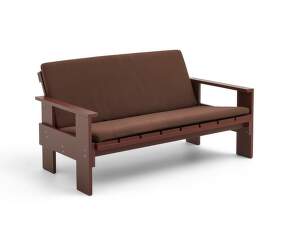 Polstrování Crate Lounge Sofa, iron red
