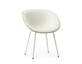 Židle s područkami Mat, hemp/Hallingdal 100/cream
