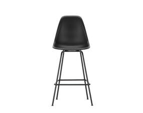 Barová židle Eames Plastic Low, deep black