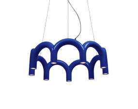 Závěsné svítidlo Arch Circle 76, blue