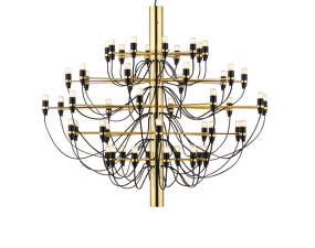 Lustr 2097/50 Frosted Bulbs, brass