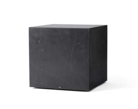 Odkládací stolek Plinth Cubic, Nero Marquina