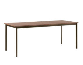 Jídelní stůl Drip HW116, bronzed/lacquered walnut