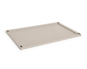 Plastové víko Colour Crate L, warm grey
