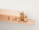 Police Jet Shelf 80 cm, champagne