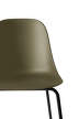 Harbour Side Chair, black base / olive