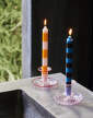 Stripe Candle