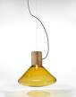 Lampa Muffins PC851, amber / waxed oak