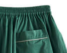 pyzamo-Outline Pyjama Shorts S/M, emerald green