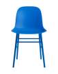 zidle-Form Chair Steel, bright blue