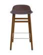 stolicka-Form Bar Chair 65 cm Walnut, brown