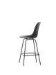 Barová židle Eames Plastic Low, deep black