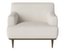 Křeslo Dover, dark oiled oak/Ascot ivory