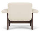 Křeslo Brasilia Low Back, Baru 0200/dark stained oak