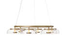 Závěsné svítidlo Blossi 6, nordic gold