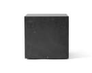 Odkládací stolek Plinth Cubic, Nero Marquina