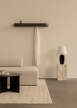 Odkládací stolek Plinth Tall, Carrara