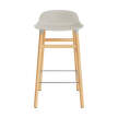 Barová židle Form 65 cm, light grey/oak