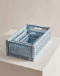Colour Crate, soft blue