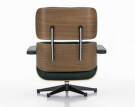 Křeslo Eames Lounge Chair Walnut Natural, Leather Premium F59 Jade
