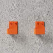 Věšáky Bath Hook - set 2 ks, orange